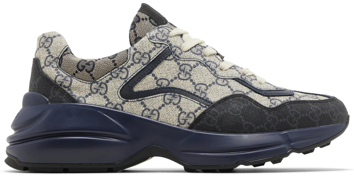 Gucci GG Supreme Runner Sneaker — Navy Blue(Clearance)