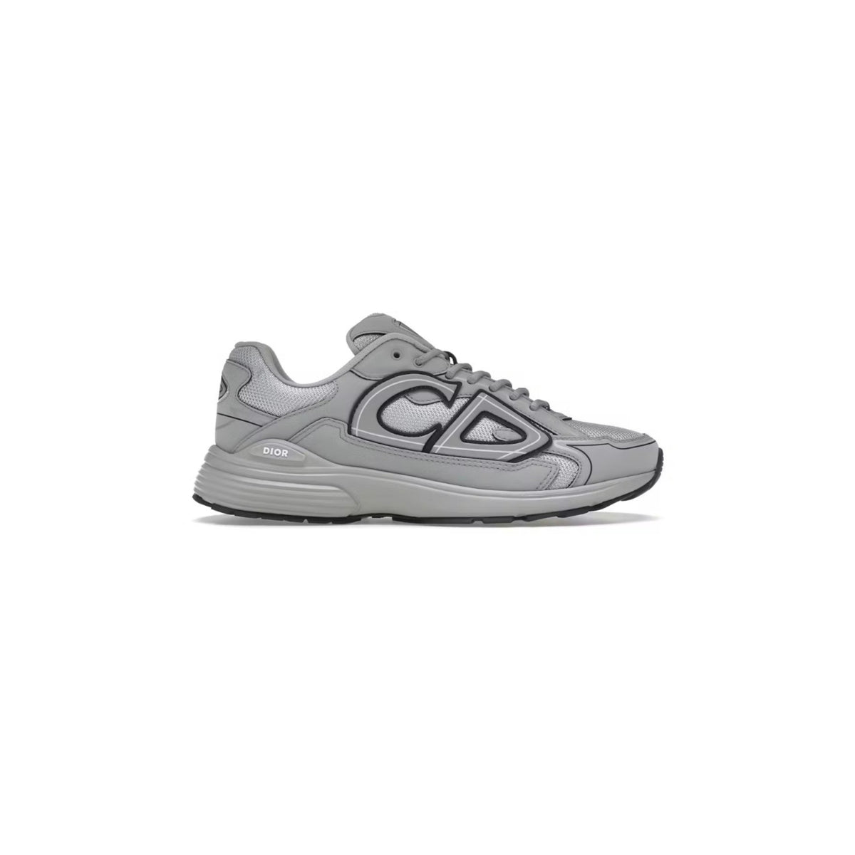 Dior B30 Silver Grey Runner Sneakers(Clearance)