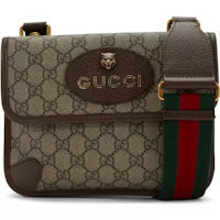 Gucci Ophidia Small Handbag — GG Supreme Canvas with Chain Strap(Clearance)