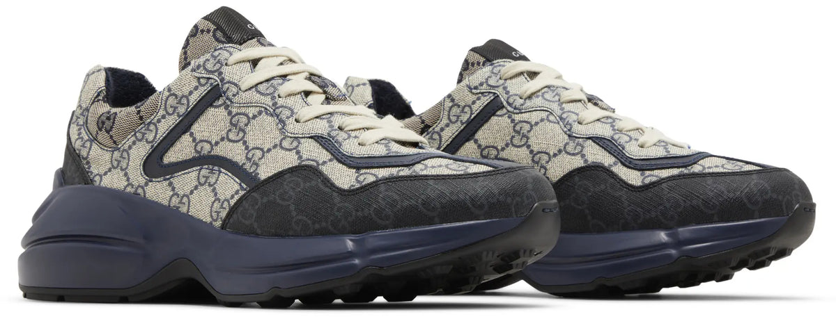 Gucci GG Supreme Runner Sneaker — Navy Blue(Clearance)