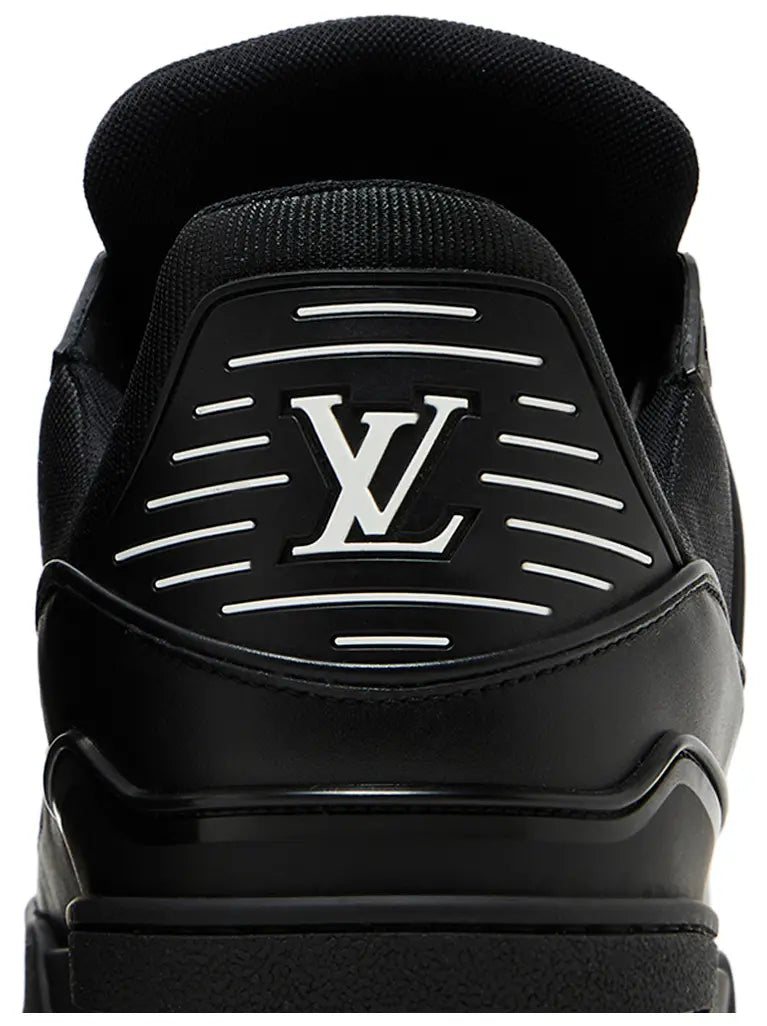Louis Vuitton LV Trainer Embossed Monogram Black Sneakers(Clearance)