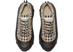 Burberry Arthur Vintage Check Sneakers Black(Clearance)